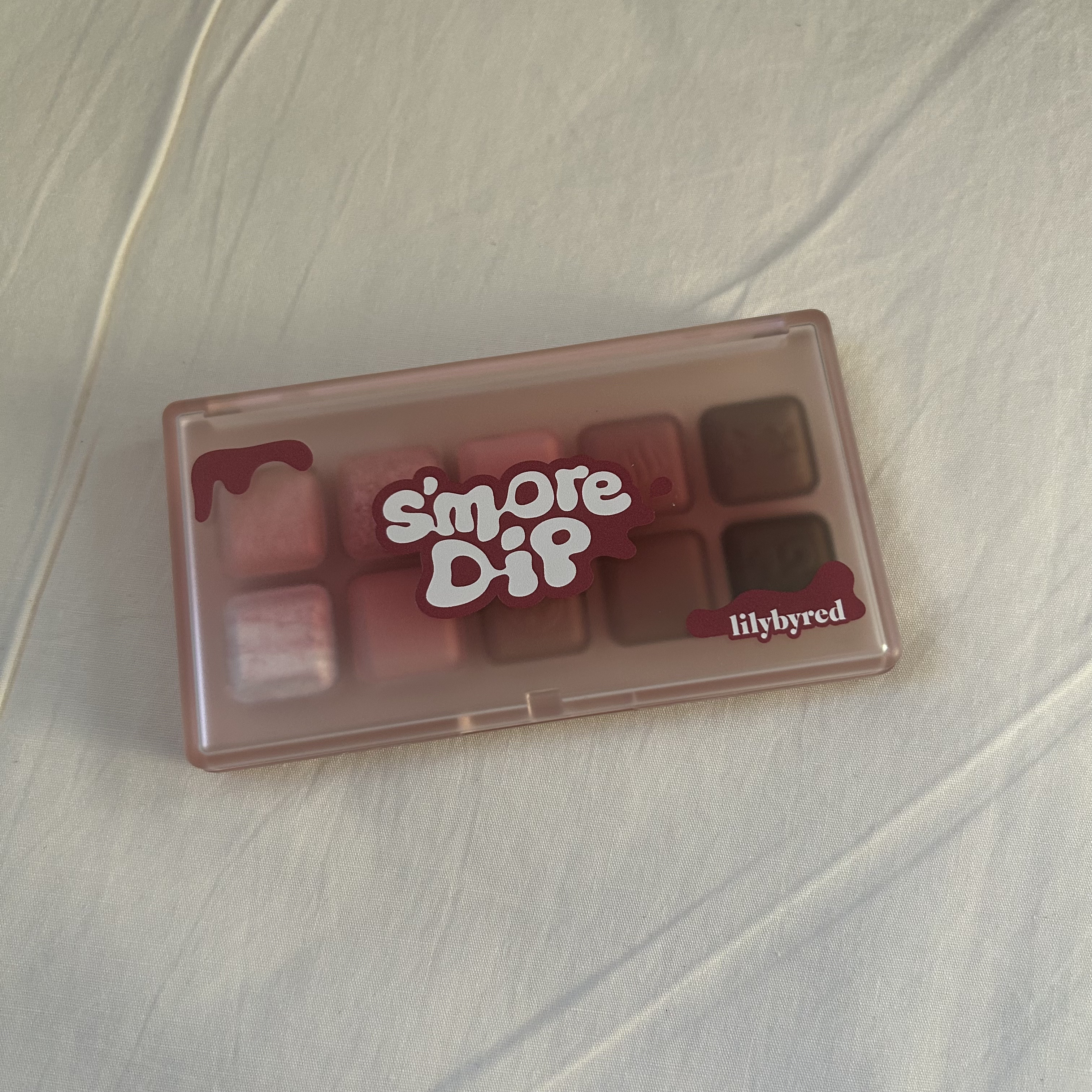 ムードキーボード 12 Strawberry Chip Smore/lilybyred/アイシャドウパレットを使ったクチコミ（1枚目）