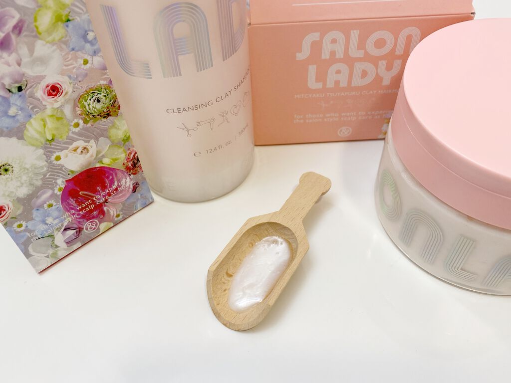 サロンレディ クレンジングクレイシャンプー/SALON LADY/市販シャンプーを使ったクチコミ（3枚目）