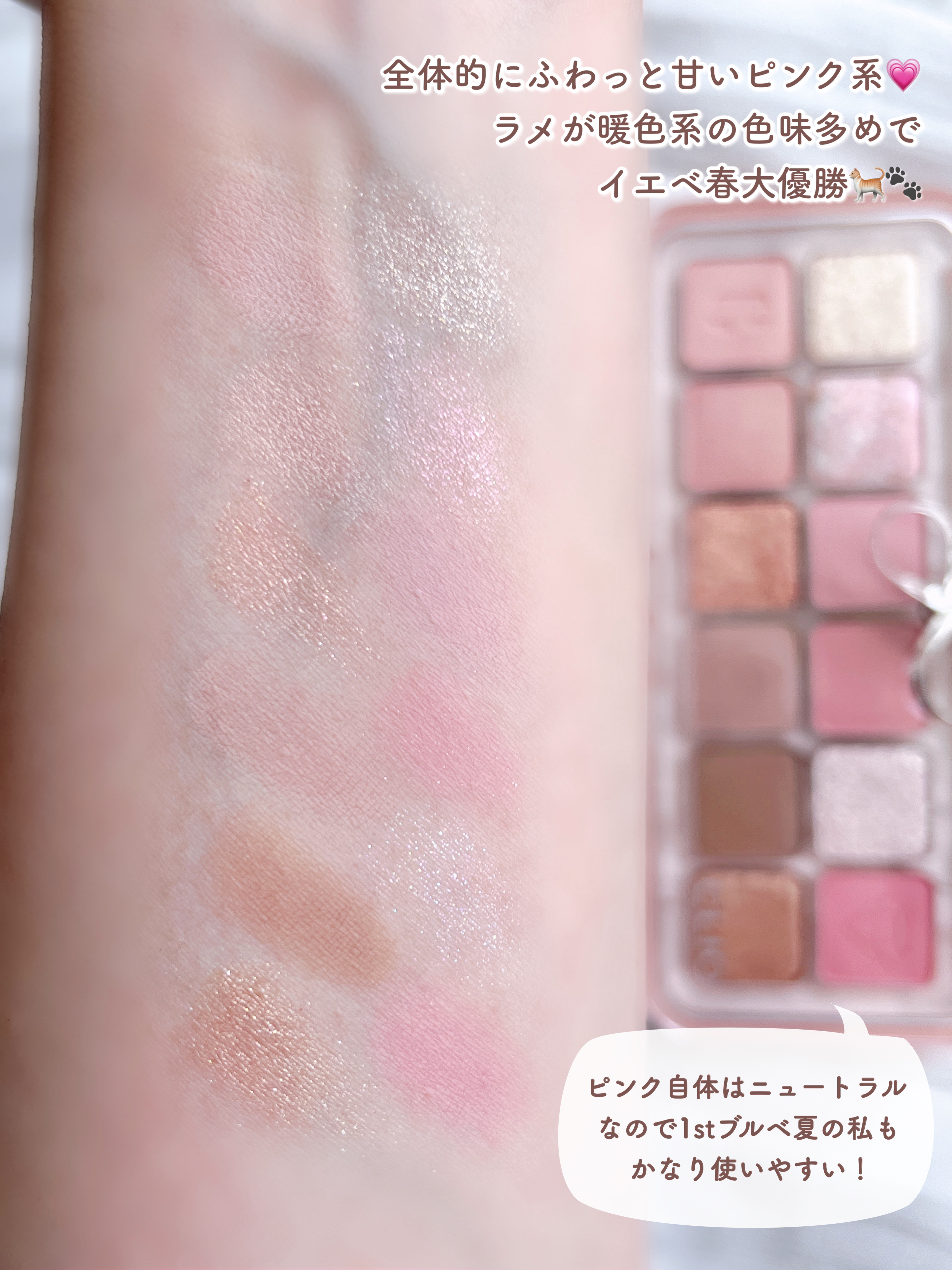 プロ アイ パレット エアー/CLIO/アイシャドウパレットを使ったクチコミ（3枚目）