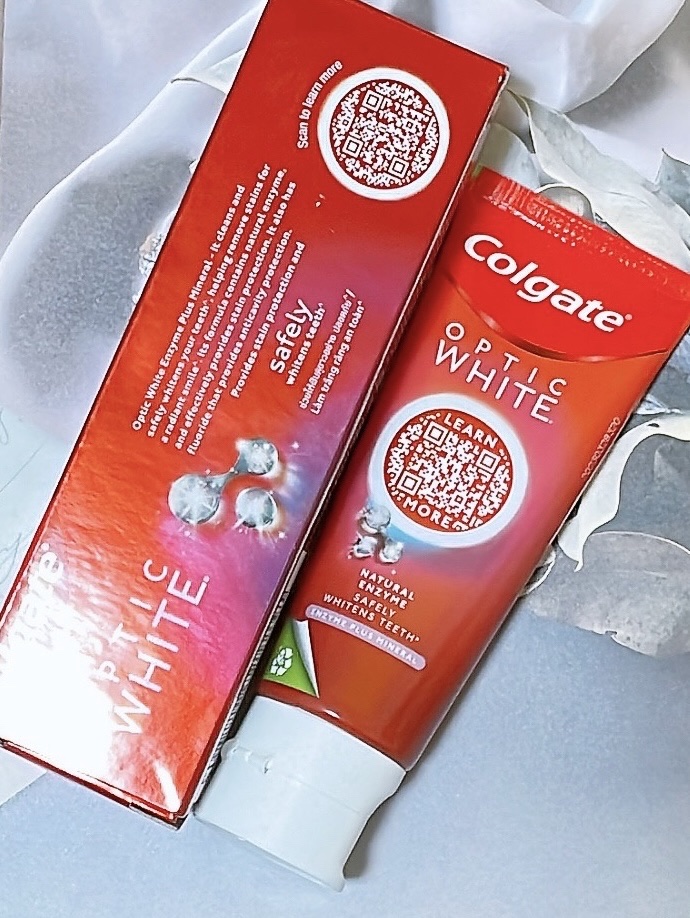 コルゲート オプティックホワイト/colgate/歯磨き粉を使ったクチコミ（1枚目）
