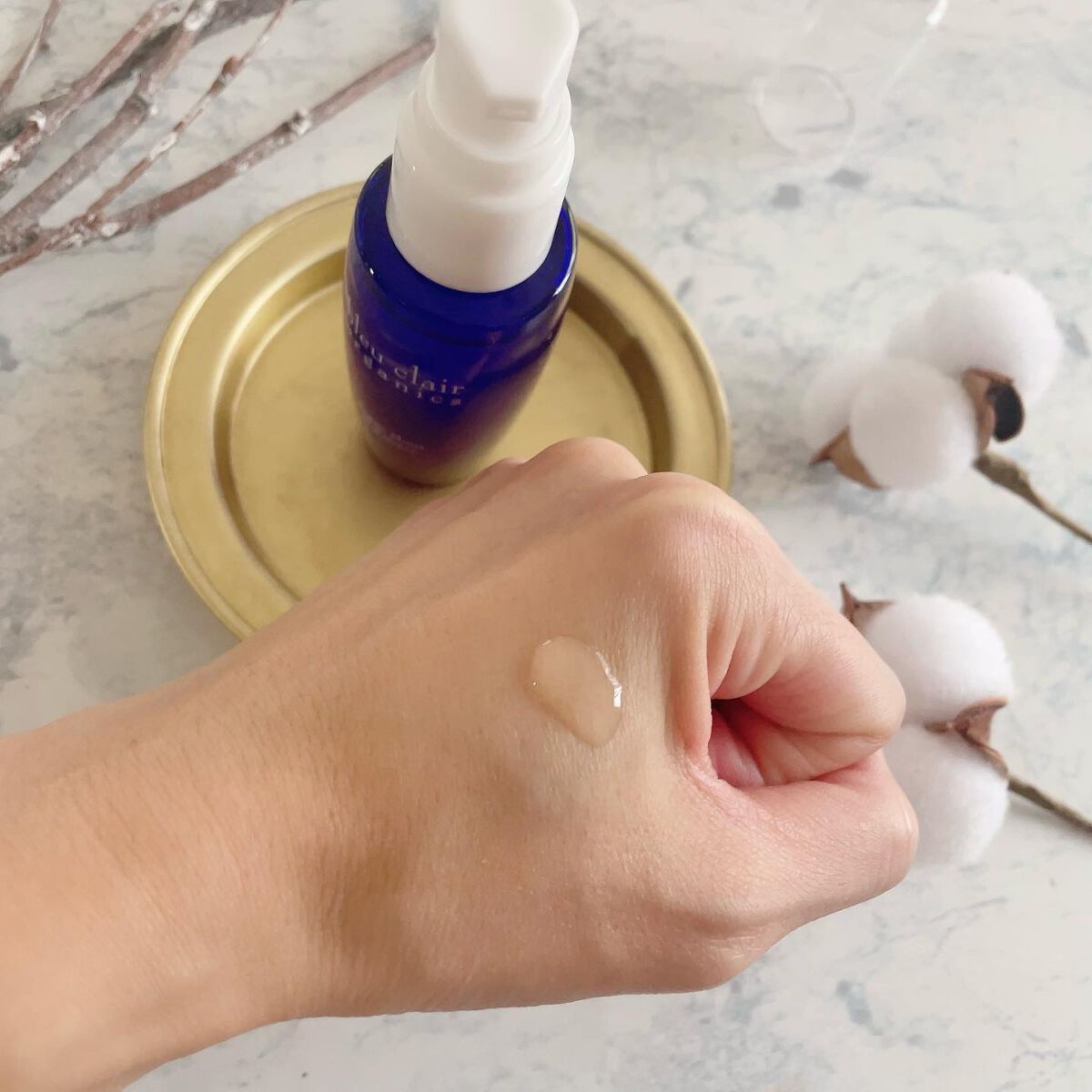 リペアモイストWエッセンス/ブルークレール/美容液を使ったクチコミ（3枚目）