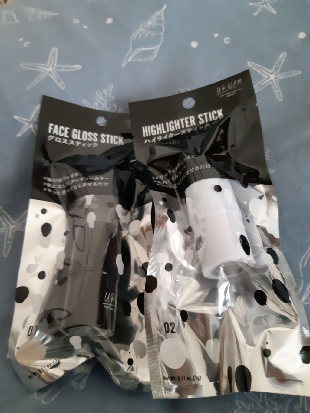 UR GLAM　FACE GLOSS STICK/U R GLAM/ジェル・クリームチークを使ったクチコミ（1枚目）