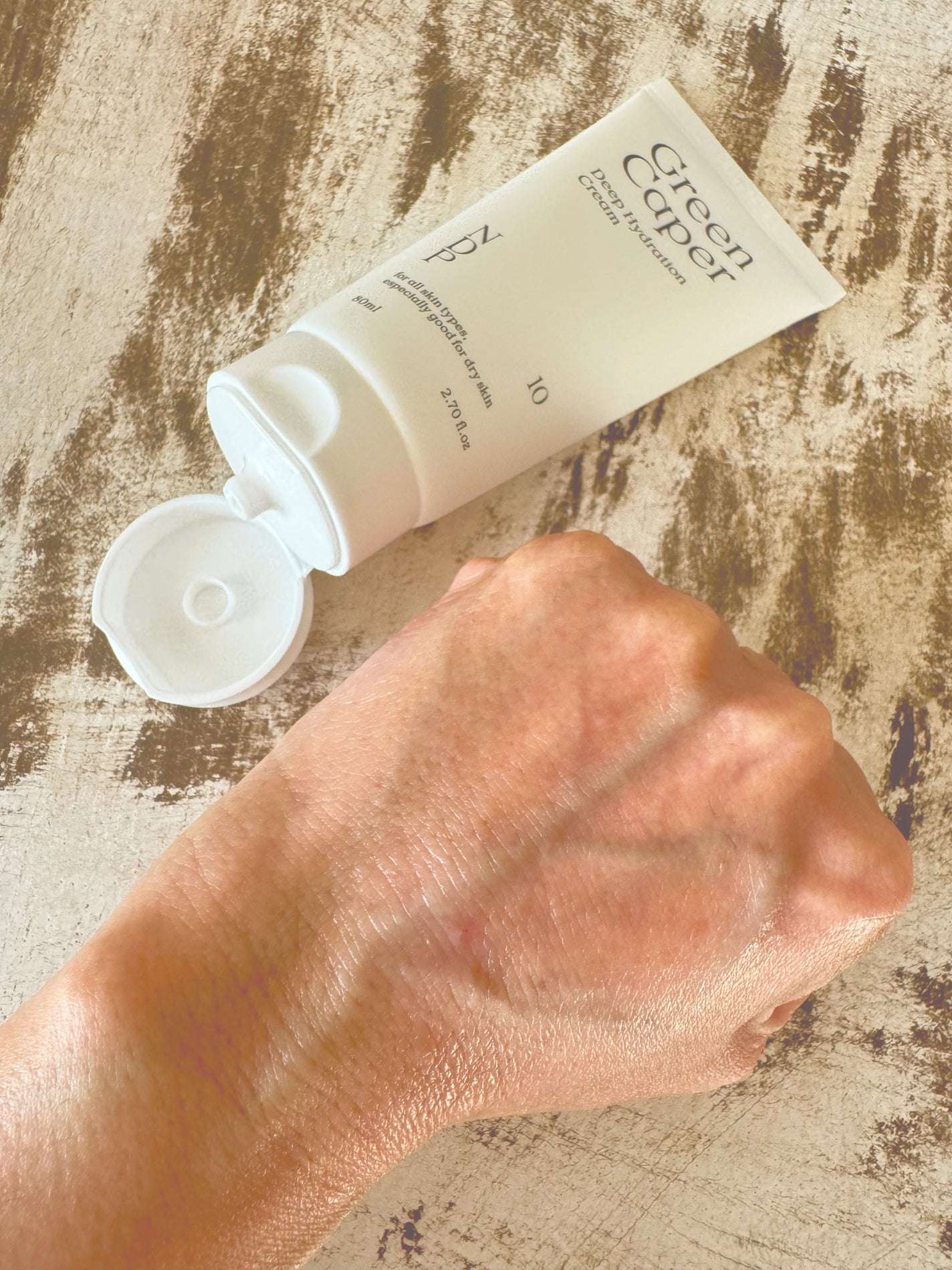 グリーンケイパーディープハイドレーションクリーム/NATURAL DERMA PROJECT/その他スキンケアを使ったクチコミ(3枚目)