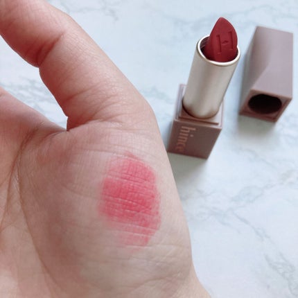 ムードインハンサーマット /hince/口紅を使ったクチコミ(2枚目)