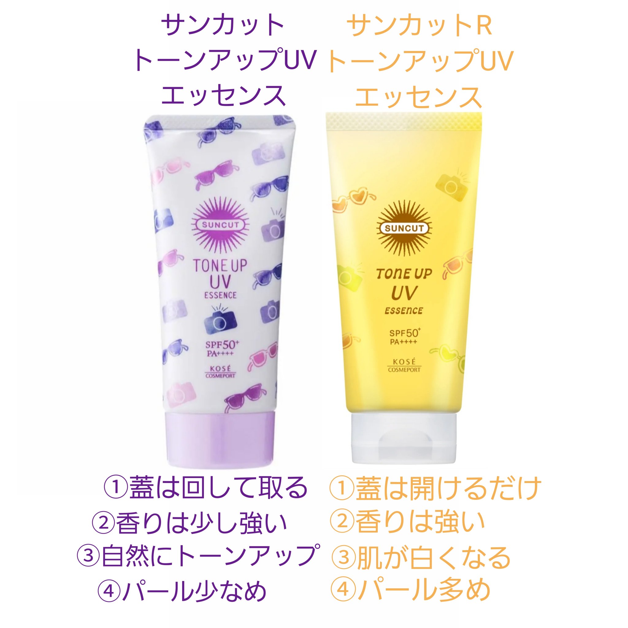 サンカットR トーンアップUV エッセンス/サンカット®/日焼け止めローションを使ったクチコミ（2枚目）