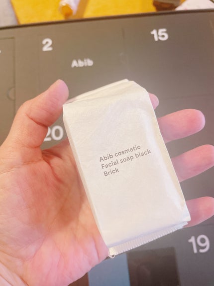 フェイシャルソープブリック ブラック/Abib /洗顔石鹸を使ったクチコミ(4枚目)