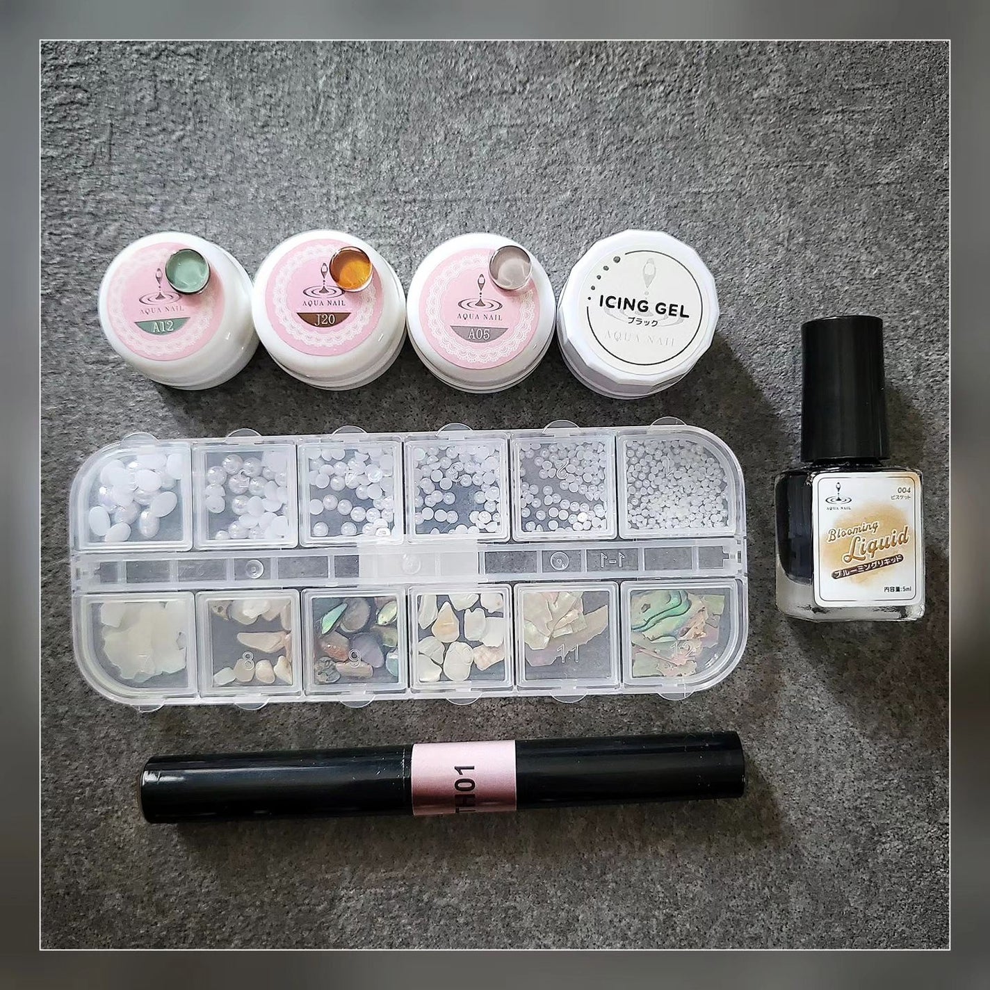 AQUA COLOR GEL/AQUA NAIL/ジェルネイルを使ったクチコミ(4枚目)