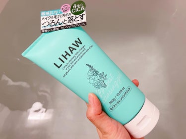 LIHAW モイストクレンジングジェル のクチコミ「LIHAW モイストクレンジングジェル

CICAエキスが入っているので肌荒れを防いでくれるク.....」（1枚目）