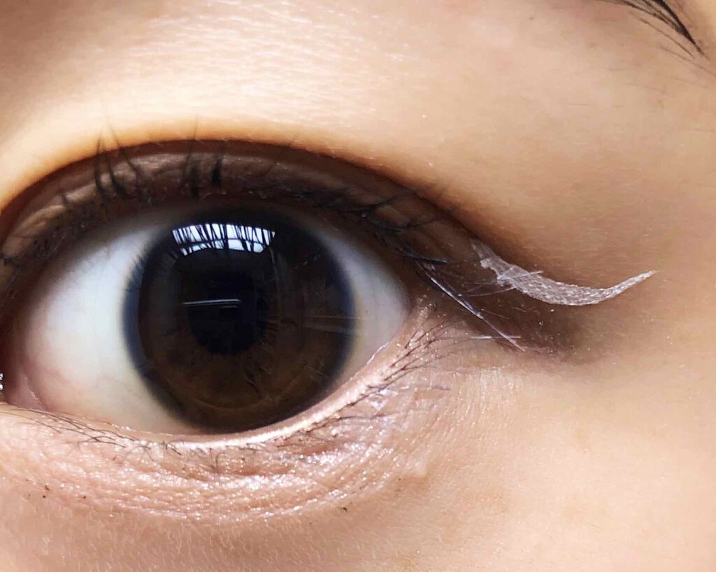 EYE OPENING LINER/UZU BY FLOWFUSHI/リキッドアイライナーを使ったクチコミ（3枚目）