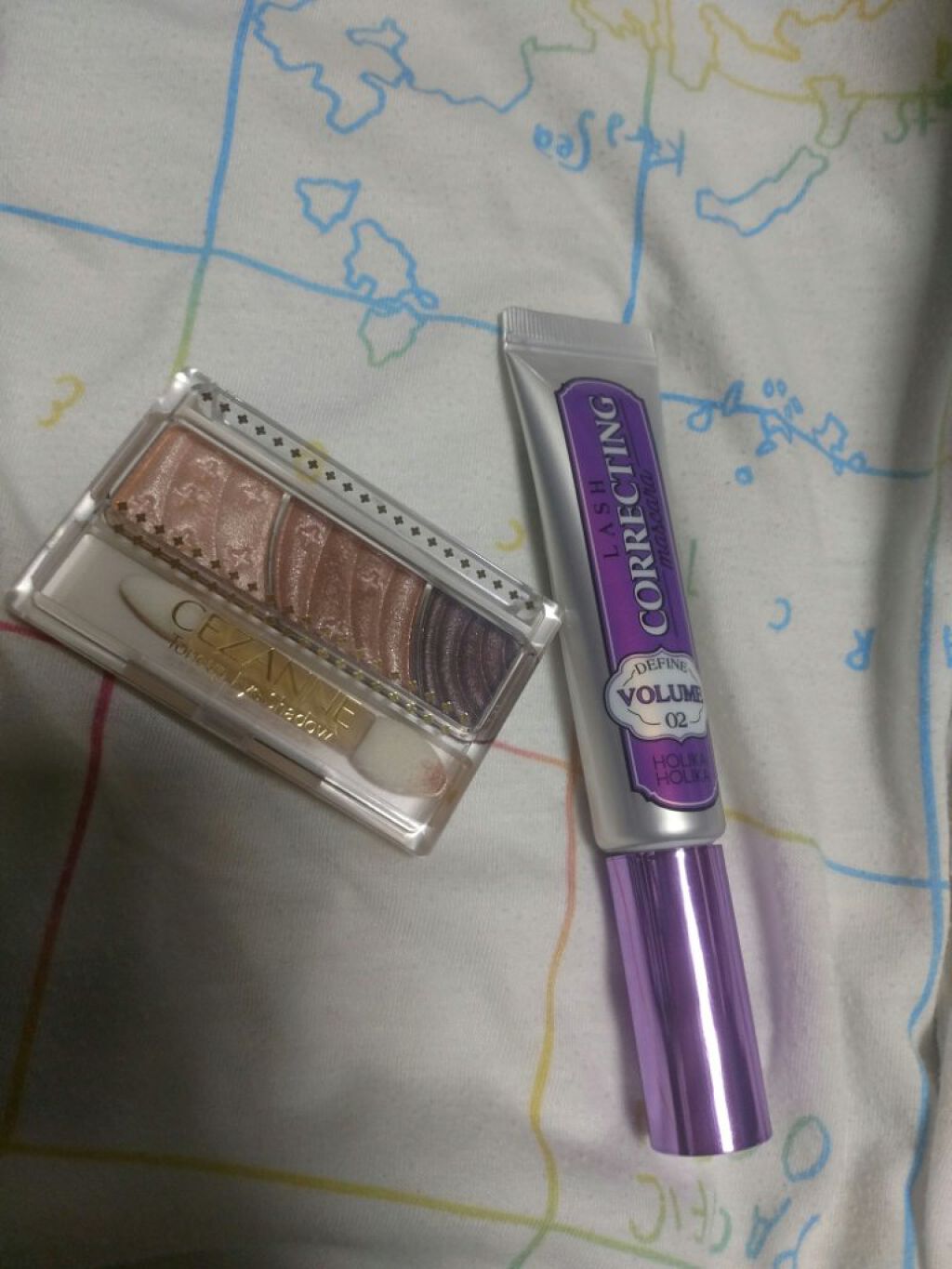 トーンアップアイシャドウ/CEZANNE/アイシャドウパレットを使ったクチコミ（1枚目）