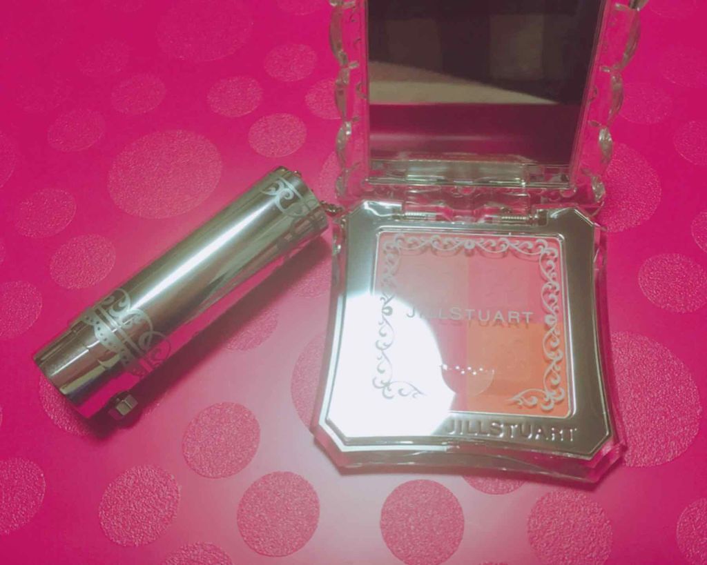 ミックスブラッシュ コンパクト N/JILL STUART/パウダーチークを使ったクチコミ（1枚目）