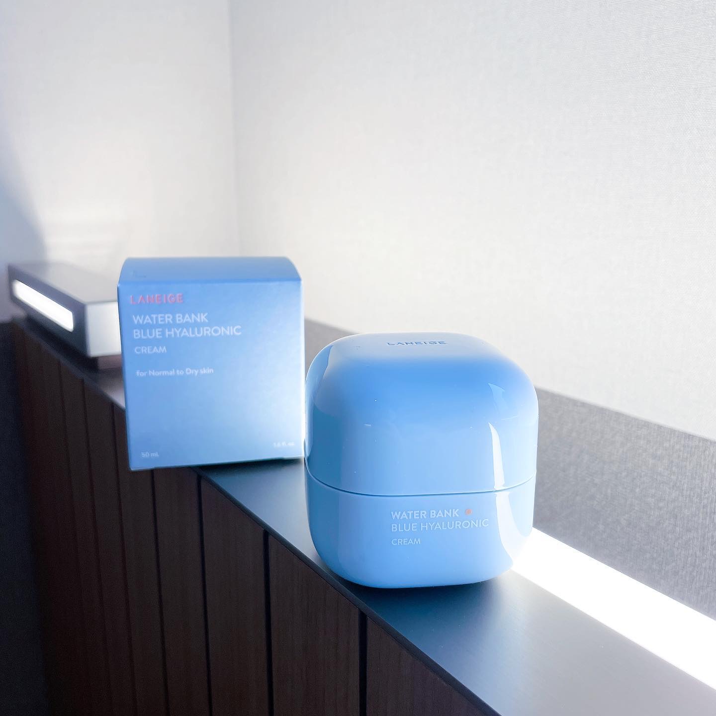 ウォーターバンク クリーム (乾燥肌用)/LANEIGE/フェイスクリームを使ったクチコミ（2枚目）