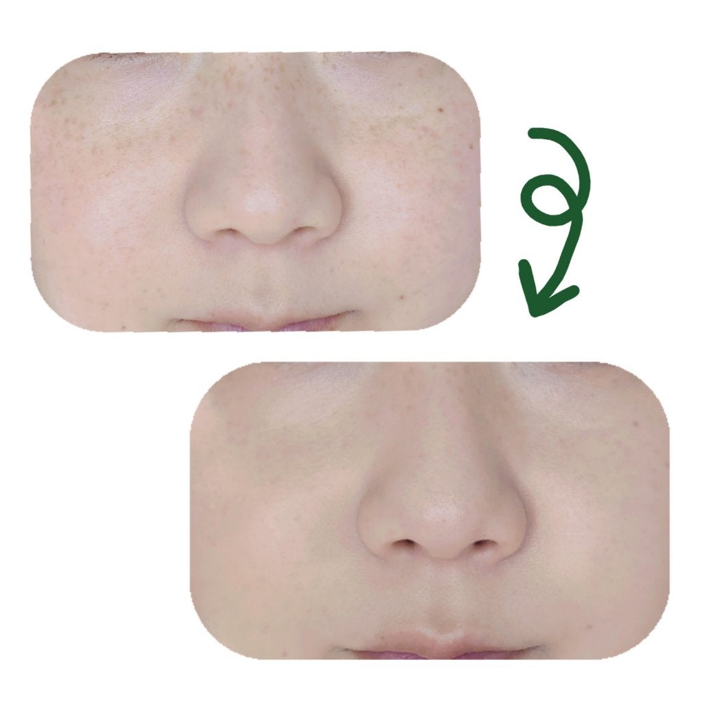 ヴィーガンアクアゼロフィットクッション/HAMEL/クッションファンデーションを使ったクチコミ(3枚目)