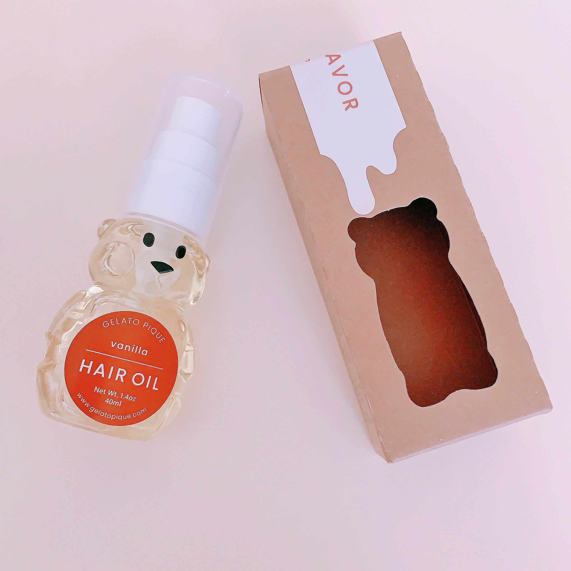 ハニーベア ヘアオイル｜ジェラートピケの口コミ