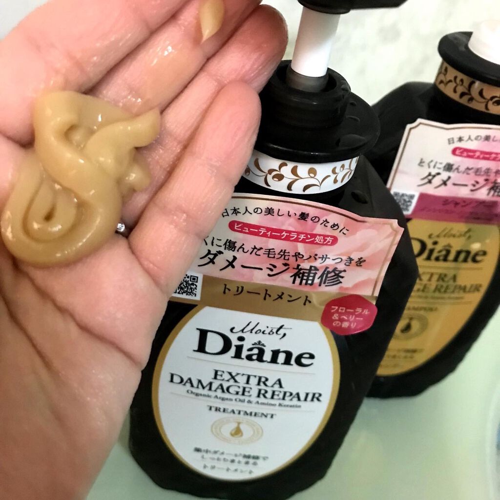 パーフェクトビューティ モイストダイアン エクストラダメージリペア シャンプー/トリートメント/ダイアン/市販シャンプーを使ったクチコミ（1枚目）
