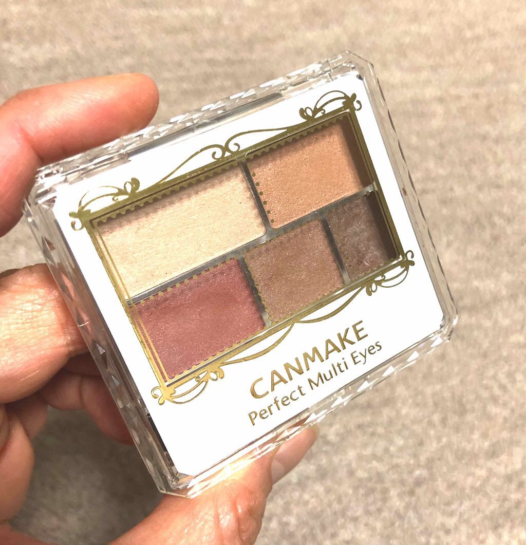 パーフェクトマルチアイズ/キャンメイク/アイシャドウパレットを使ったクチコミ(1枚目)