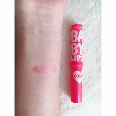 リップクリーム カラー BABY LIPS/MAYBELLINE NEW YORK/リップケア・リップクリームを使ったクチコミ（1枚目）