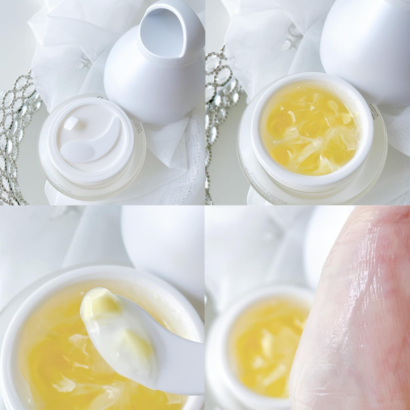 メラジュランホワイトトーニングクリーム&EMS美顔器/MEDITHERAPY/その他スキンケアを使ったクチコミ（2枚目）