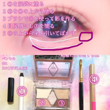 【旧品】パーフェクトスタイリストアイズ/キャンメイク/アイシャドウパレットを使ったクチコミ(3枚目)