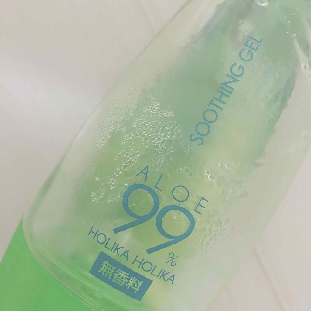 アロエ99％ スージングジェル/HOLIKA HOLIKA/ボディローションを使ったクチコミ（1枚目）