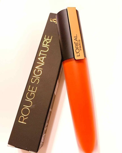 ルージュシグネチャー /ロレアル パリ/リップグロスを使ったクチコミ(1枚目)