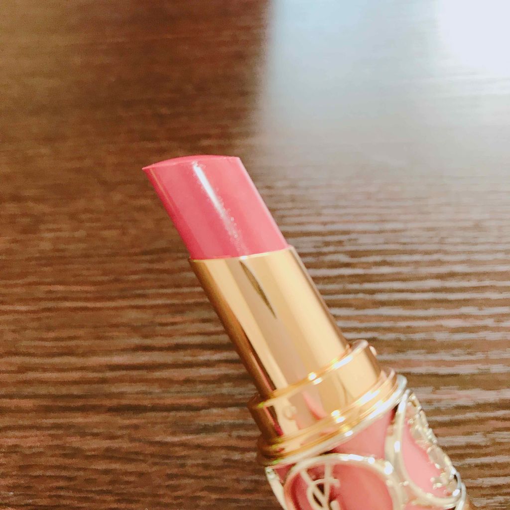 ルージュ ヴォリュプテ シャイン/YVES SAINT LAURENT BEAUTE/口紅を使ったクチコミ(1枚目)