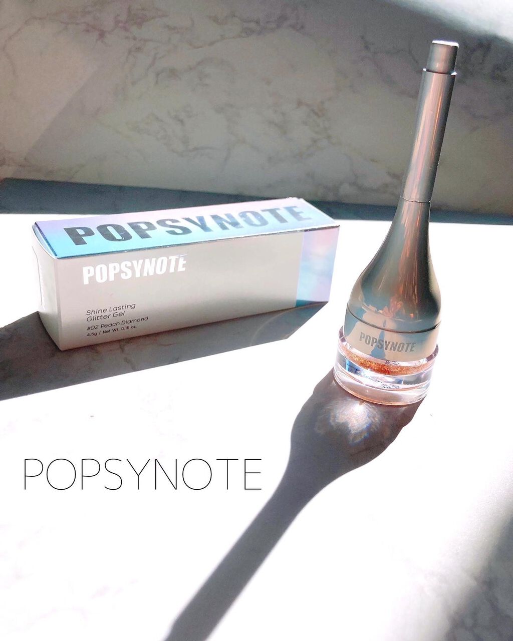 シャイラスティンググリッタージェル/POPSY NOTE/グリッターを使ったクチコミ(1枚目)