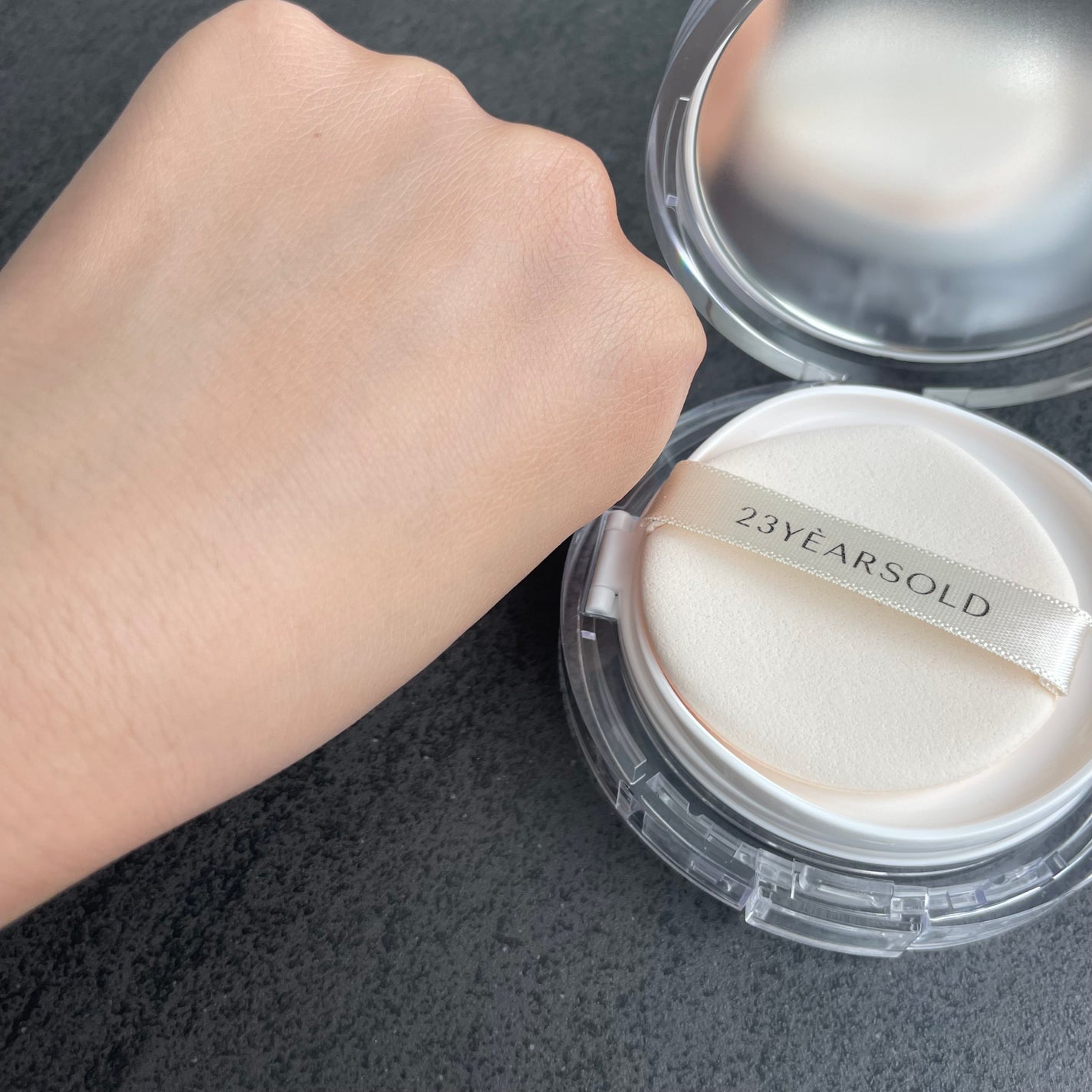 ハートリーフシーンカバークッション/23years old/クッションファンデーションを使ったクチコミ(1枚目)