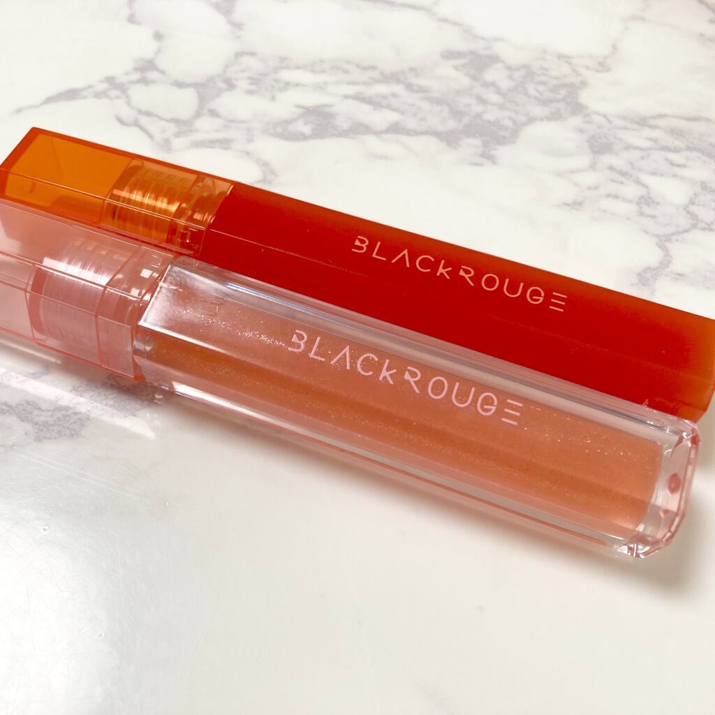 HALF&HALF WATER TINT /BLACK ROUGE/リップグロスを使ったクチコミ(10枚目)