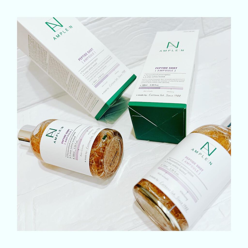 AMPLE：N  ペプチドショット アンプル/AMPLE:N/美容液を使ったクチコミ（1枚目）