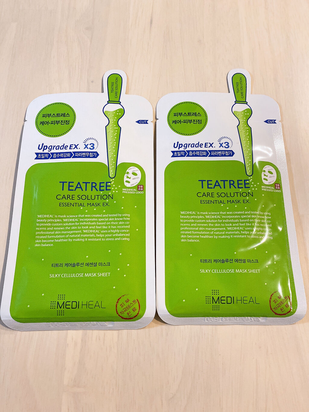 ティーツリーケアソリューション アンプルマスクJEX/MEDIHEAL/シートマスク・パックを使ったクチコミ（1枚目）