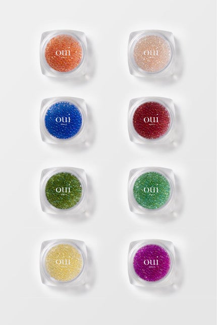 oui nails ガラスブリオン