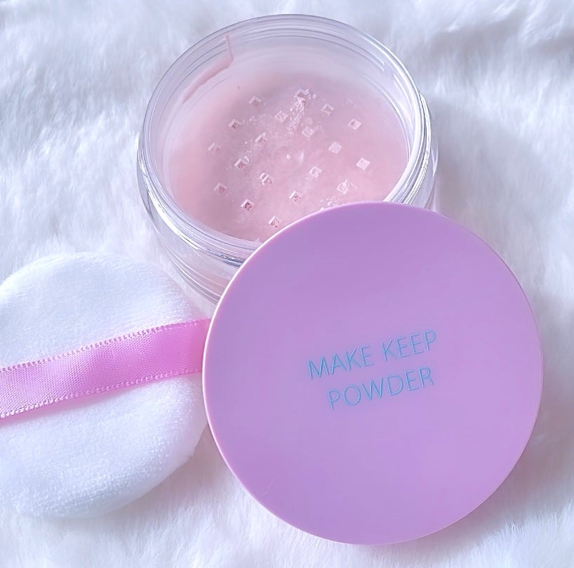 メイク キープ パウダー/コーセーコスメニエンス/ルースパウダーを使ったクチコミ(7枚目)