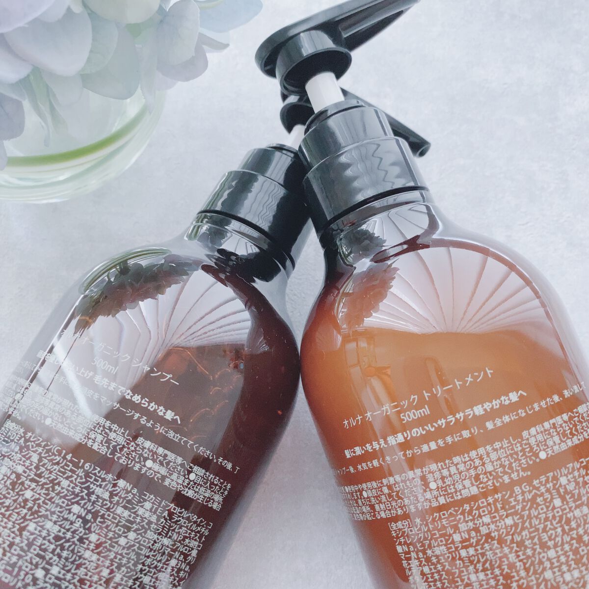 ⁑【2セット】オルナ シャンプー＆トリートメント スムース 500ml 2セット】オルナ シャンプー＆トリートメント スムース 500ml