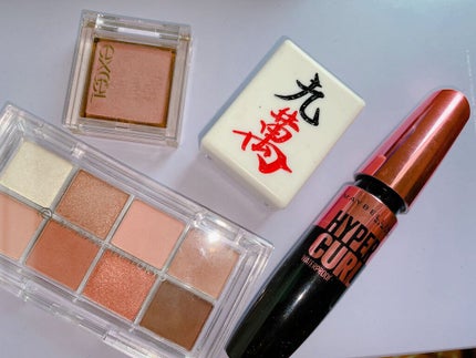 麻雀アイシャドウ 九萬【チューワン】トパーズ/和粧/単色アイシャドウの画像