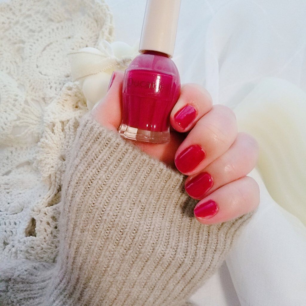 ナチュラルネイルカラーN 046 マイ バレンタイン/デュカート/マニキュアを使ったクチコミ（3枚目）