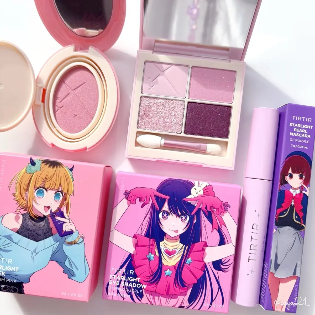 スターライト アイシャドウ/TIRTIR(ティルティル)/アイシャドウパレットを使ったクチコミ（1枚目）