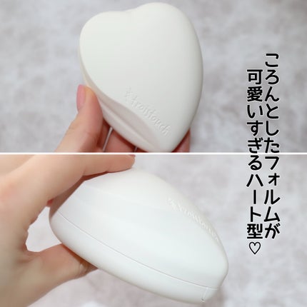 トワタッチ ハートクッション マットカバー/troistouch/クッションファンデーションを使ったクチコミ(3枚目)