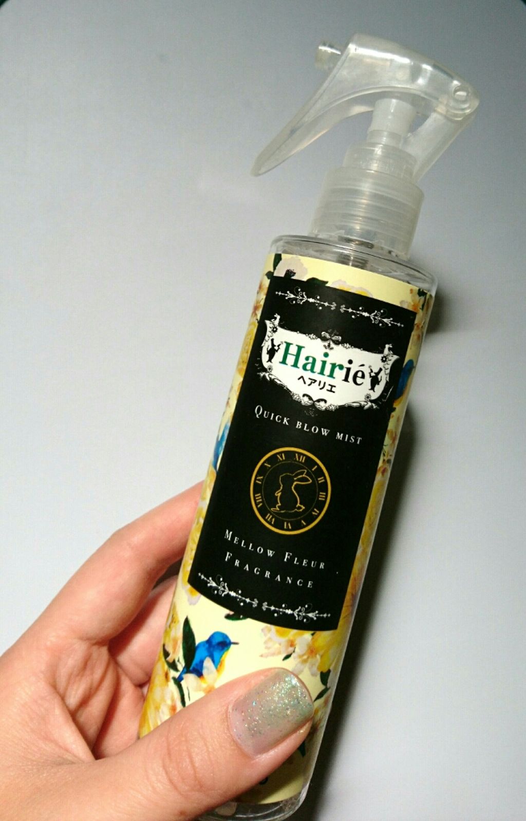 クイックブローミスト メロウフルールの香り/ヘアリエ/ヘアミストを使ったクチコミ（1枚目）
