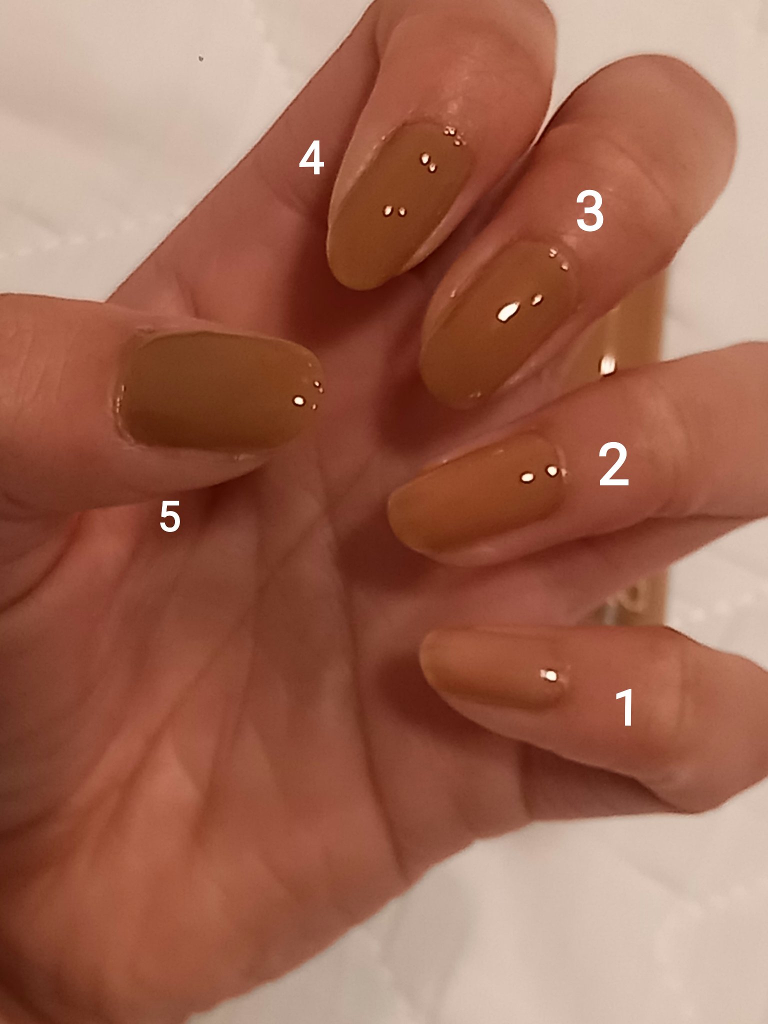 アンドバイロムアンド　グラッシードロップネイル/&nd by rom&nd/マニキュアを使ったクチコミ（2枚目）