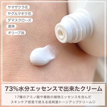 ルミネールスキップトーンアップクリーム/TFIT/化粧下地を使ったクチコミ(3枚目)