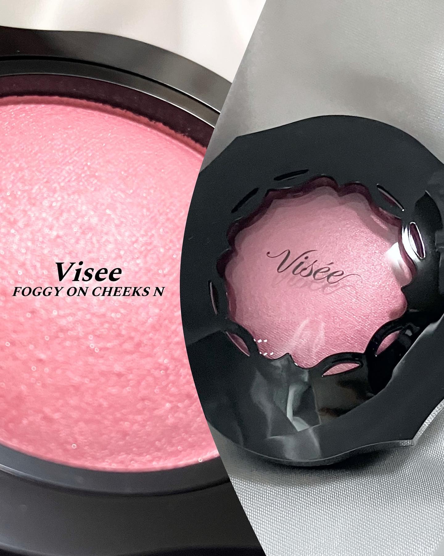 フォギーオンチークス Ｎ/Visée/パウダーチークを使ったクチコミ（1枚目）