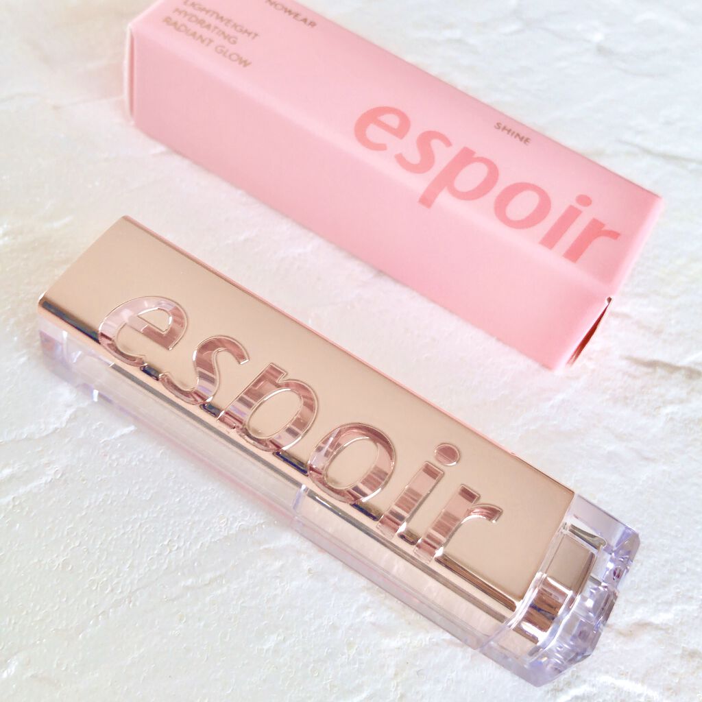 リップスティックノーウェアシャイン 03 ピーチメルバ/espoir/口紅を使ったクチコミ（2枚目）