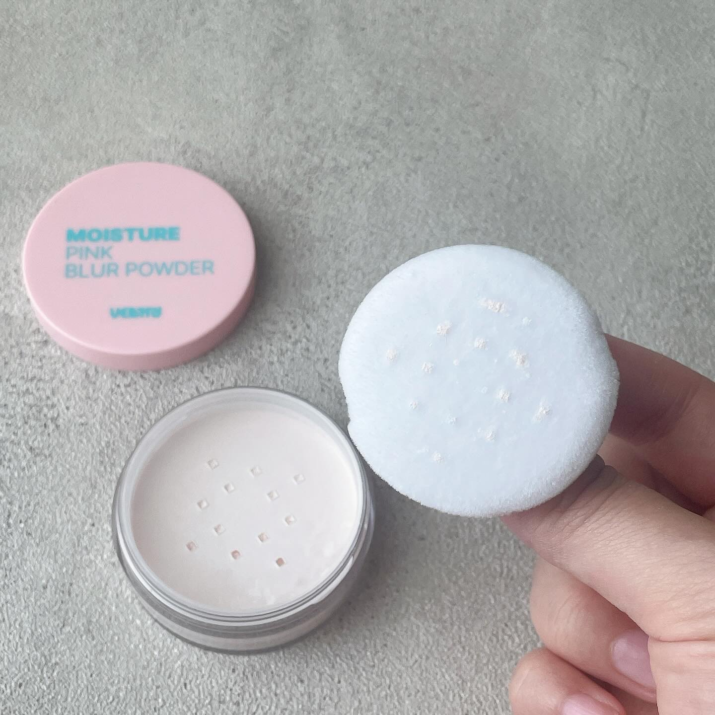 ノーセバムミントブラーパウダー /Vertty/ルースパウダーを使ったクチコミ（3枚目）