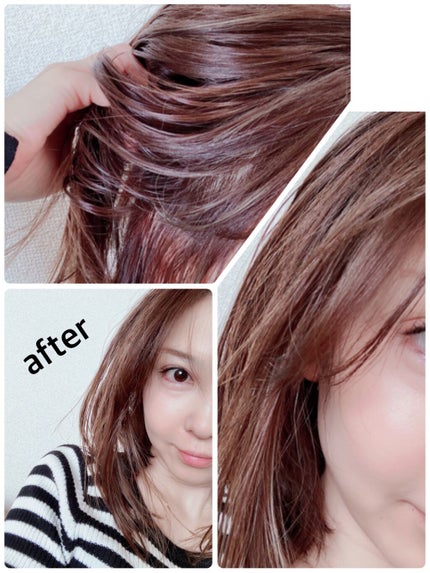 カラーリングミルク【旧】/パルティ/ヘアカラーを使ったクチコミ(7枚目)