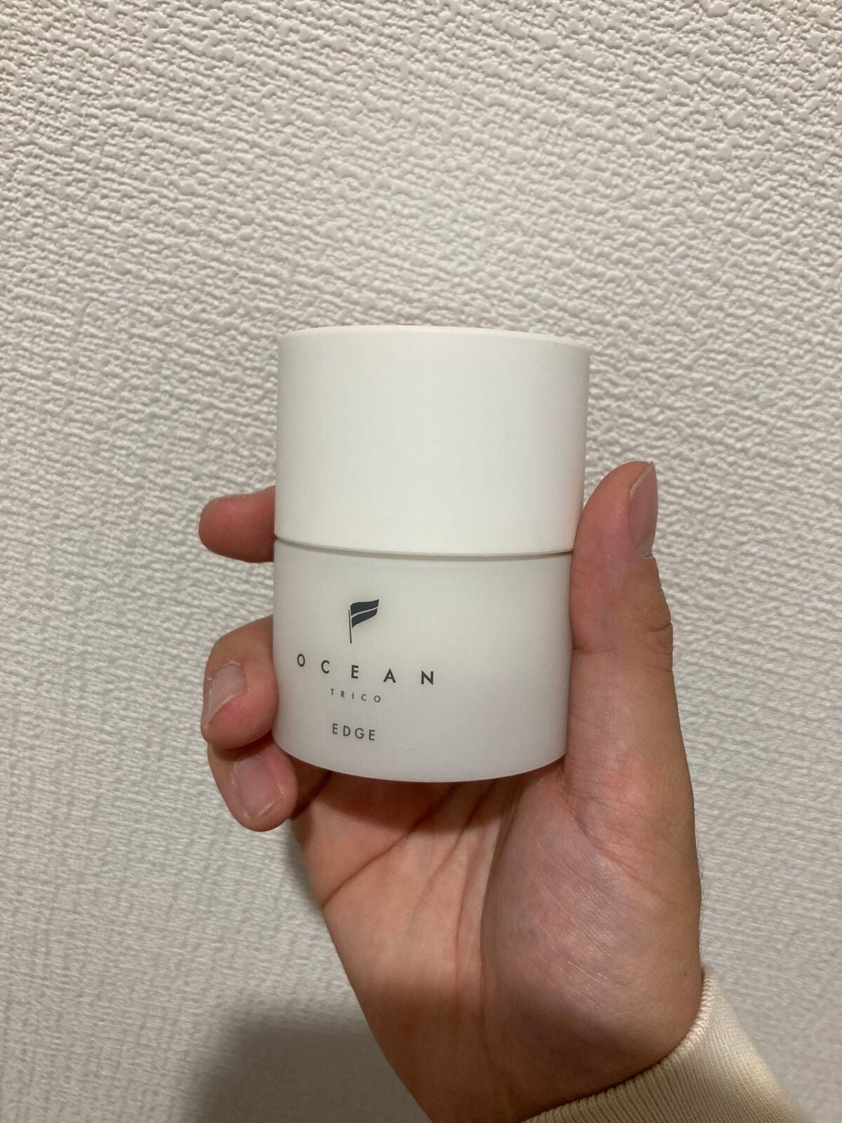 オーシャントリコ ヘアスタイリング ワックス エッジ/OCEAN TRICO/ヘアワックス・クリームを使ったクチコミ(1枚目)