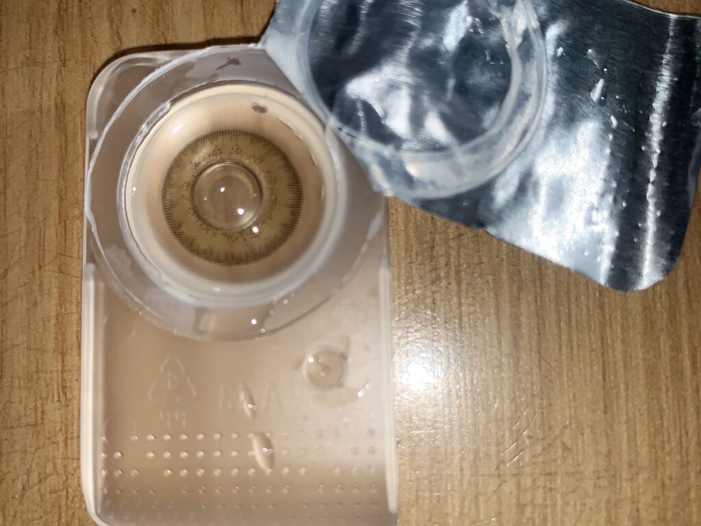 eye closet １day SweetSeries "Half"（アイクローゼットワンデー スウィートシリーズ ハーフ） Cream Spoon/EYE CLOSET/ワンデー（１DAY）カラコンを使ったクチコミ（3枚目）