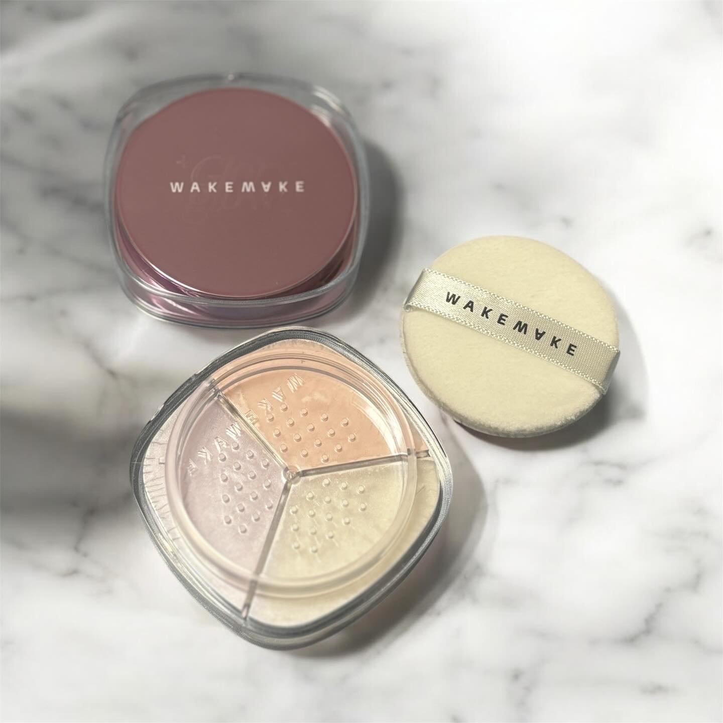 ステイフィクサーマルチカラーパウダー/wakemake/ルースパウダーを使ったクチコミ（1枚目）