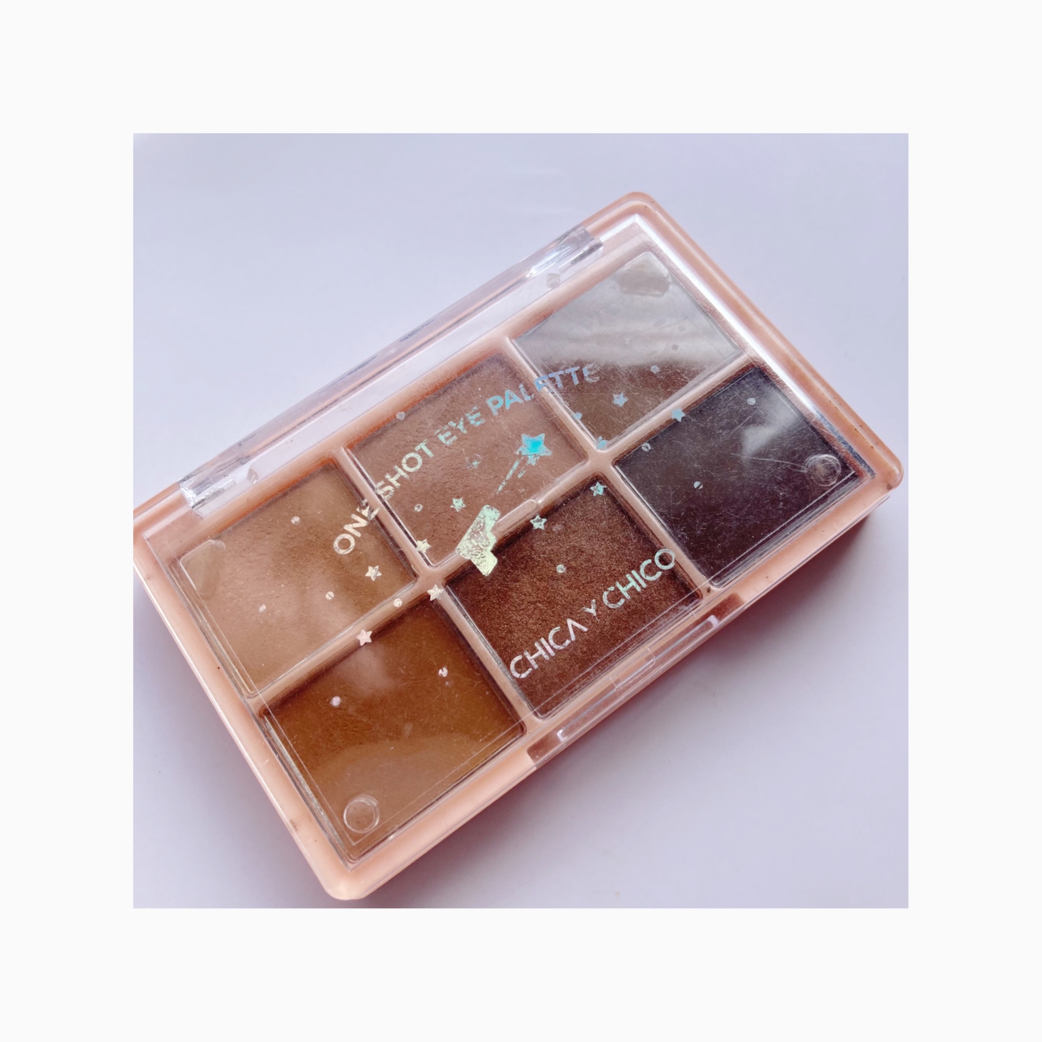 ワンショットアイパレット 10＃FROM HAPPY/CHICAY CHICO/アイシャドウパレットを使ったクチコミ（1枚目）