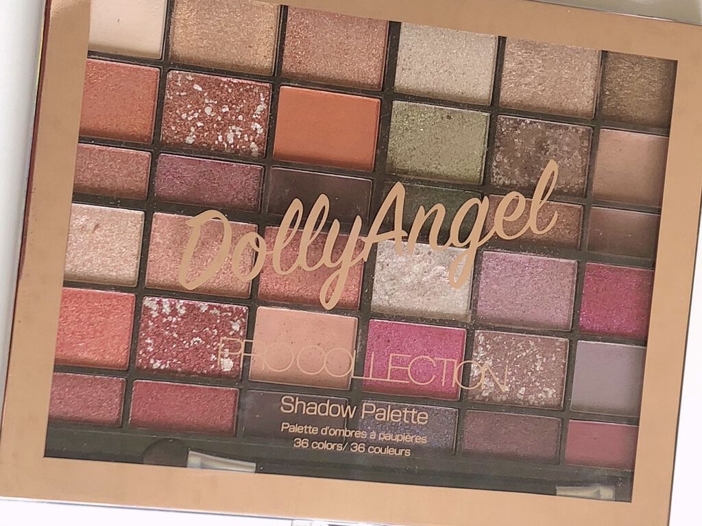 プロコレクション36カラー/Dolly Angel/アイシャドウパレットを使ったクチコミ（1枚目）